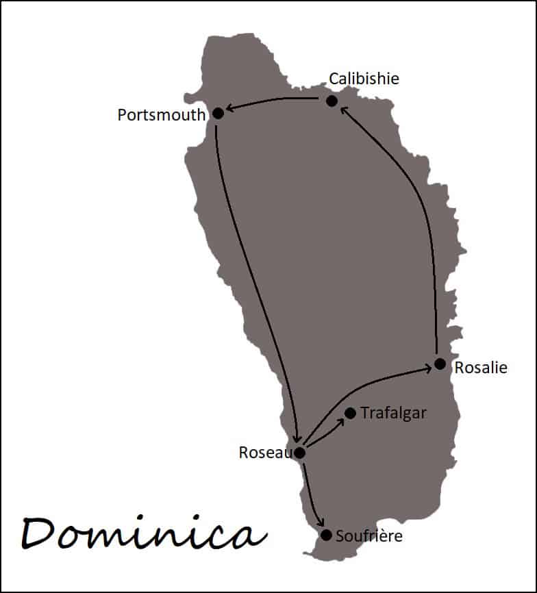 travel book for dominica